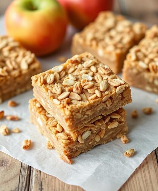 Apple Oat Bars