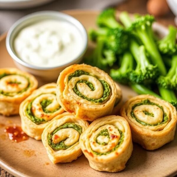 Easy Broccoli Cheese Pinwheels for Kids and Toddlers - toddlertaste.com