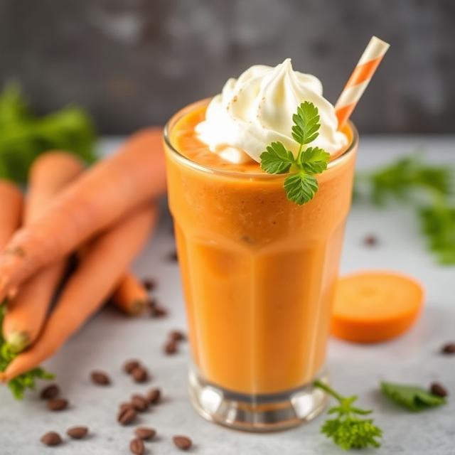 Carrot Smoothie 2 Creamy Carrot Smoothie