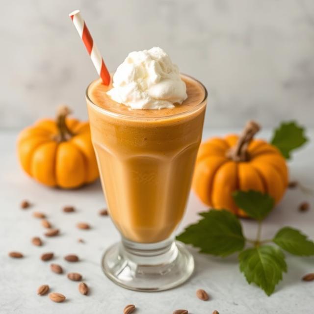 Pumpkin Smoothie 3 Creamy Pumpkin Smoothie