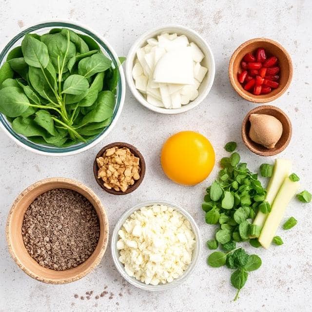 Spinach Muffins Recipe with store, tips and Variations 1 Ingredients for Spinach Muffins