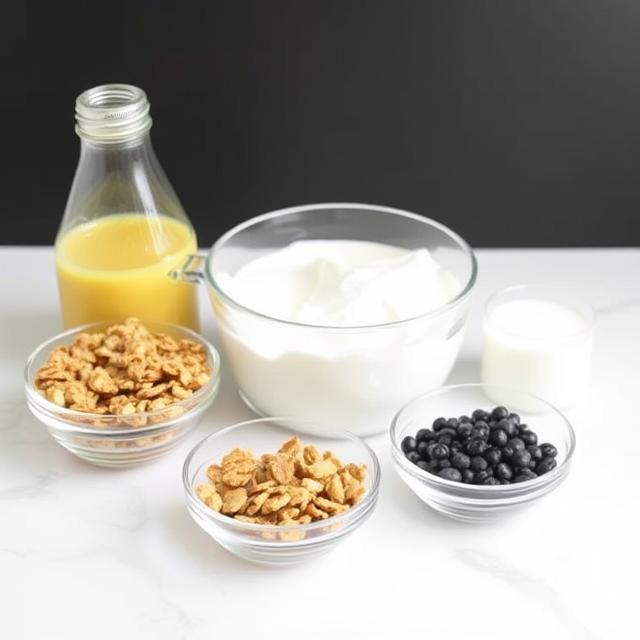 Ingredients for Yogurt Granola Bites 1
