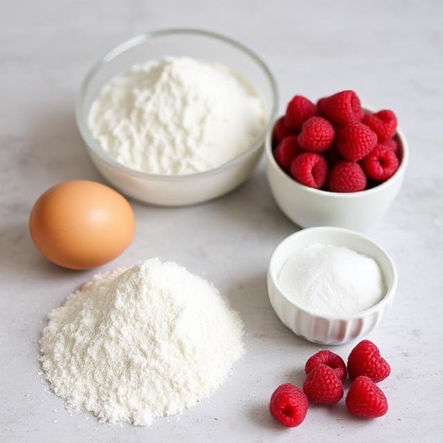 Raspberry Muffins Recipe With Store, Tips and Variations 1 Ingredients of Raspberry Muffins