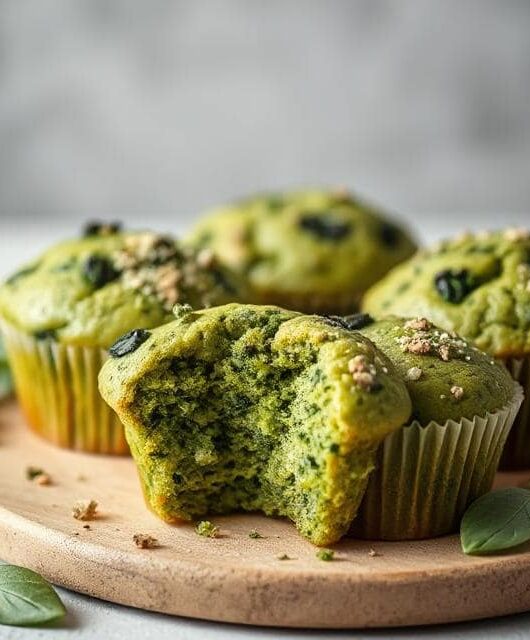 Spinach Muffins Recipe 