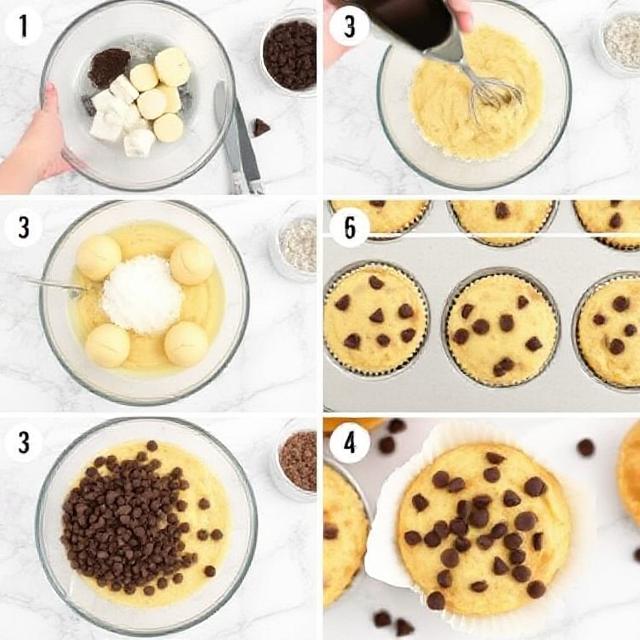 Pancake Muffins 2 Step by step instruction for Pancake Muffins