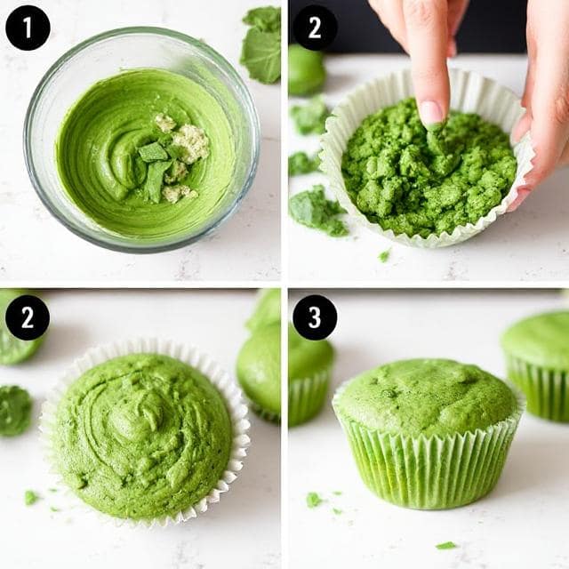 Spinach Muffins Recipe with store, tips and Variations 2 Steps by steps How to mke Spanich Muffins
