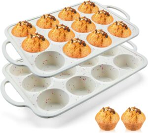 2Pack Silicone Muffin Pan