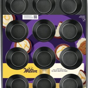 Wilton Gold Premium Non-Stick Muffin Pan