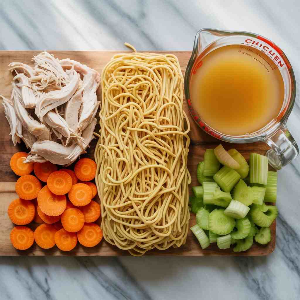5 Ingredient Chicken Noodle Soup 1 Ingredients for 5 Ingredient Chicken Noodle Soup