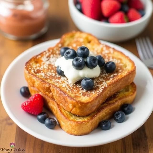 1 Bowl Microwave French Toast