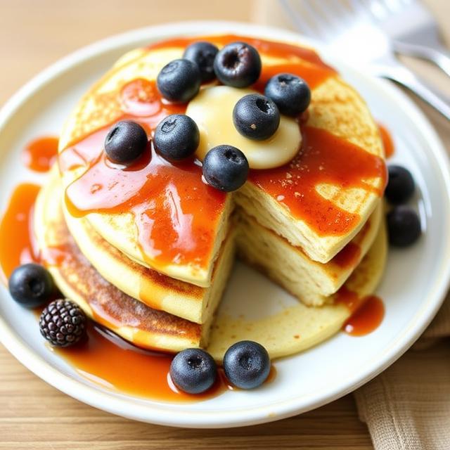 3 Ingredient Egg Free Pancakes recipe