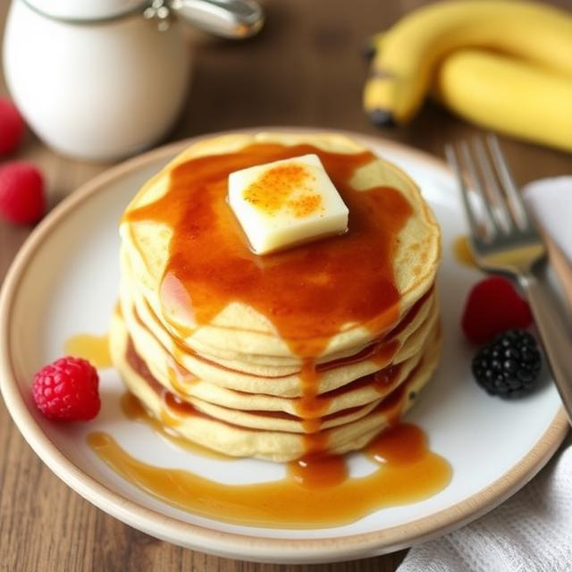 3 Ingredient Egg Free Pancakes