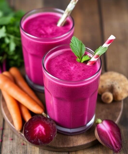 Beetroot Carrot Smoothie