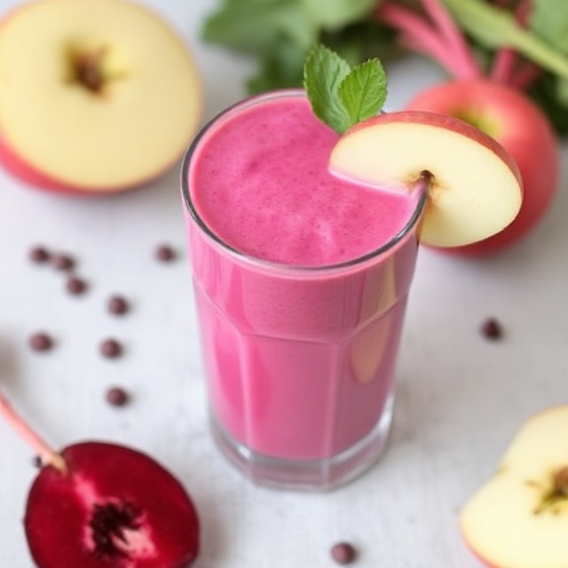 Healthy Beetroot Apple Smoothie