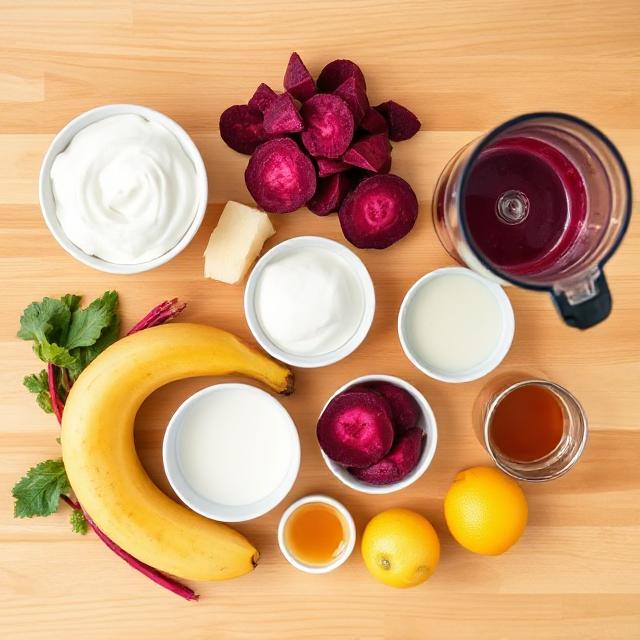 Ingredients of Beetroot Smoothie