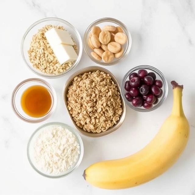 Ingredient for banana baked oats