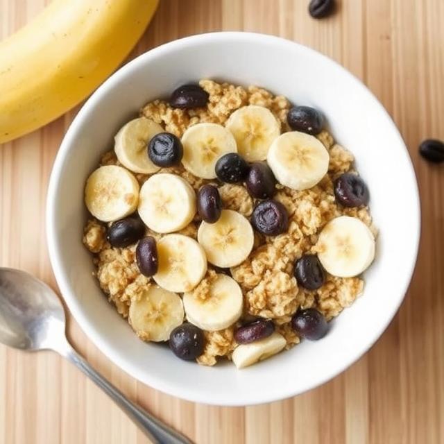 banana baked oats