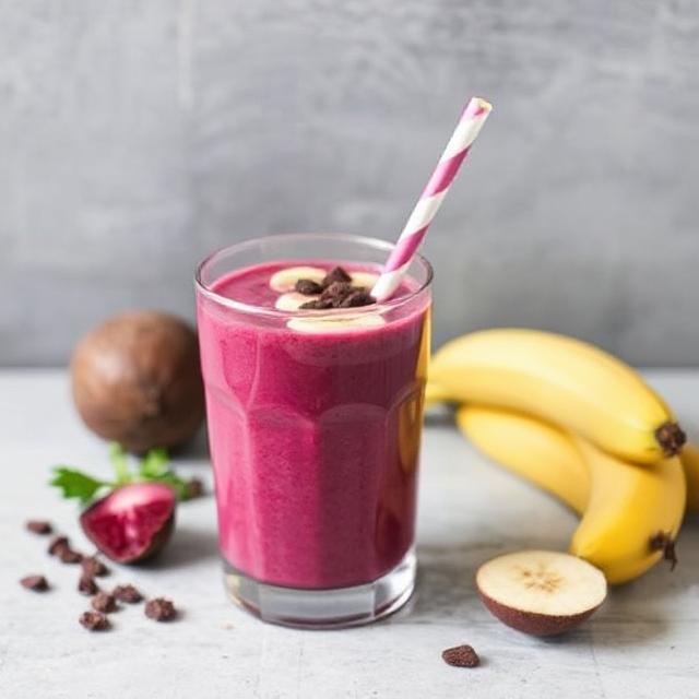 Beetroot Banana Smoothie