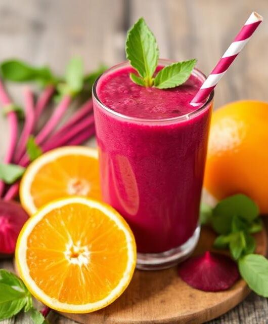 Beetroot Orange Smoothie