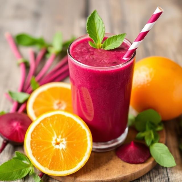 Beetroot Orange Smoothie