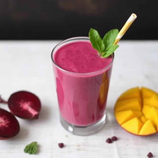 Beetroot Mango Smoothie  3 Healthy Beetroot Mango Smoothie