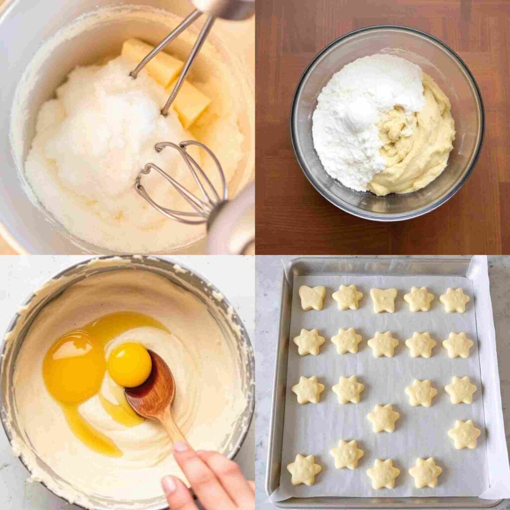 steps of making Sugar Cookies For Toddler