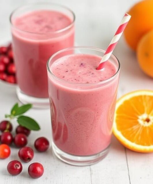 Cranberry Orange Smoothie