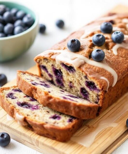 Blueberry Banana Bread 