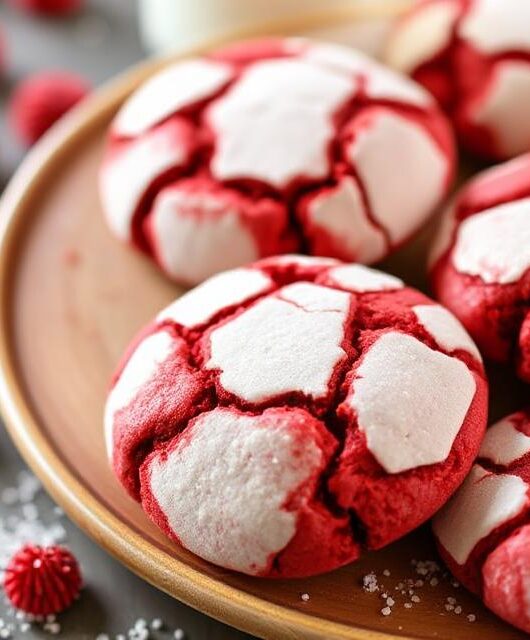 Homemade Red Velvet Cookies