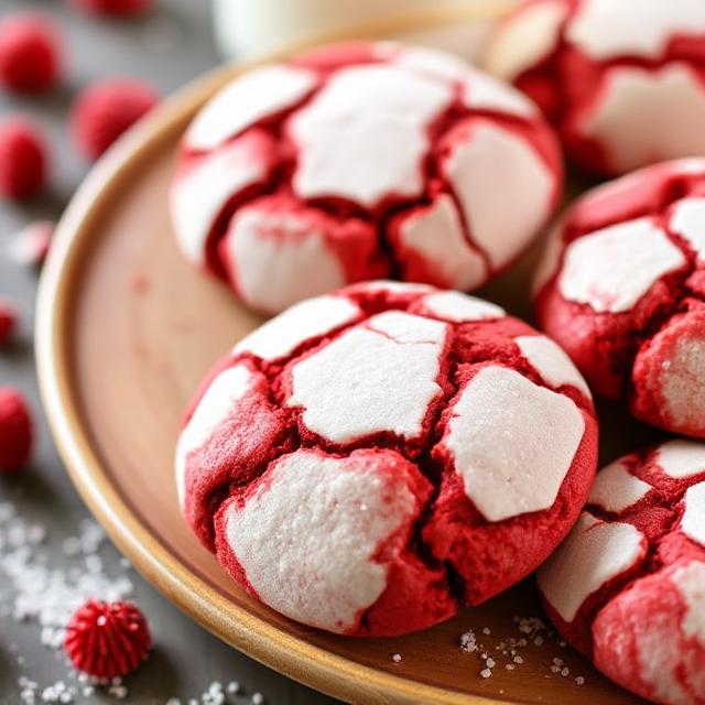 Healthy Red Velvet Cookies