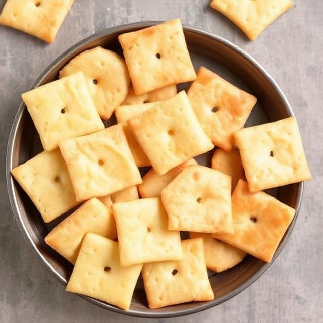 2 ingredient cheese crackers
