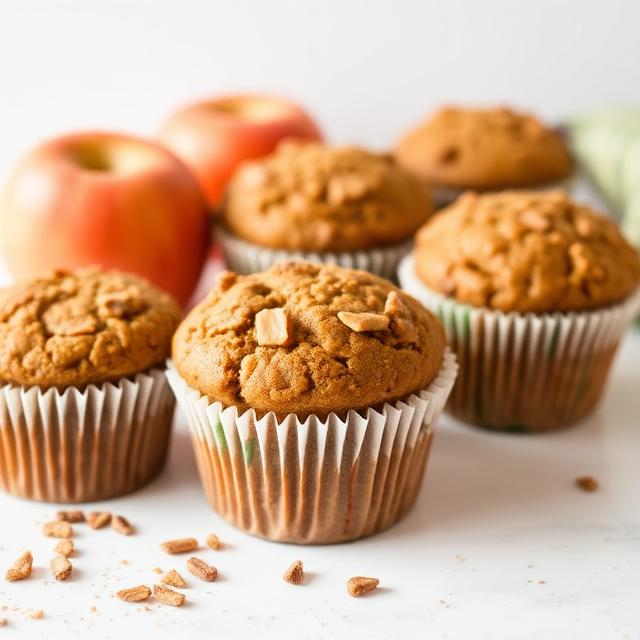 Apple Banana and carrot muffins
