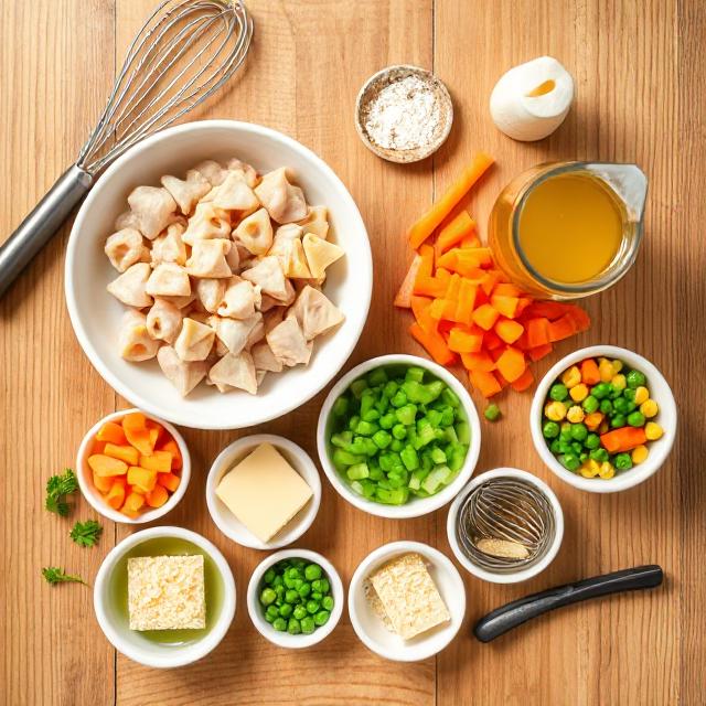 Ingredients Chicken Pasta Soup for kids