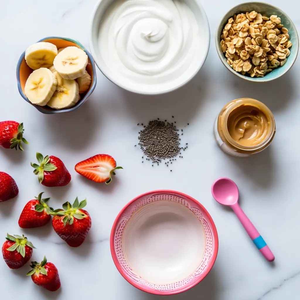 Ingredients of making Smoothie Bowl