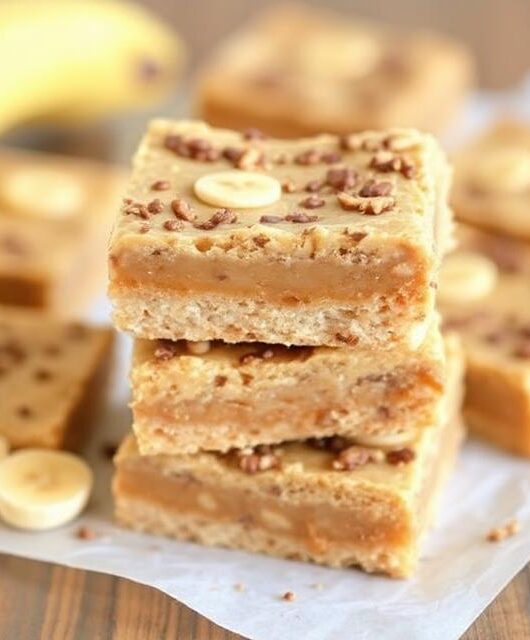 Peanut Butter Banana Bars