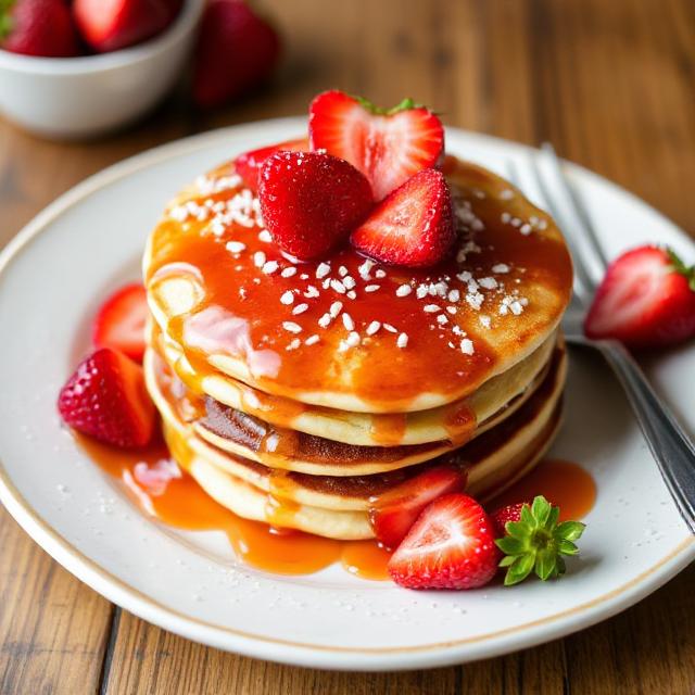 Strawberry Pancakes