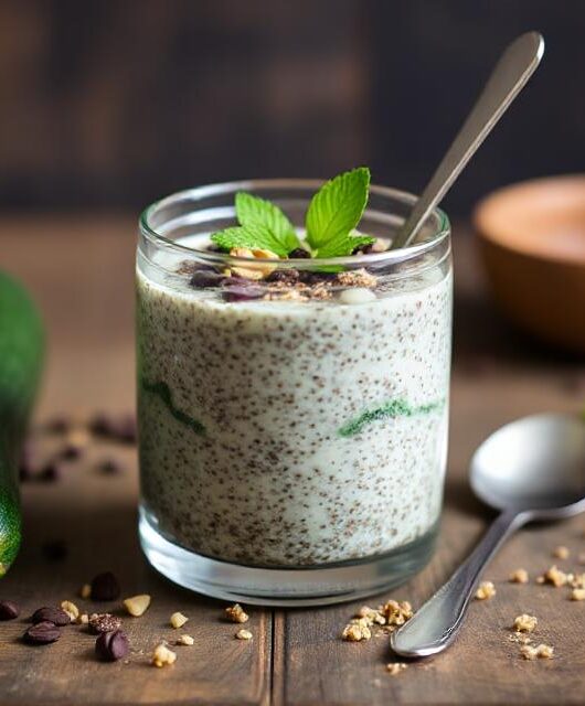 Zucchini Chia Pudding