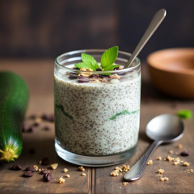 zucchini chia pudding